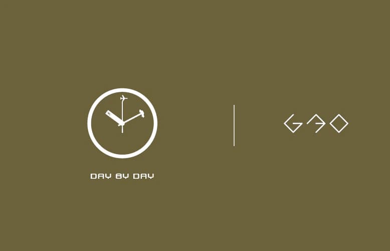 Day By Day 挂钟品牌标识